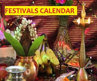 Hindu Festival Calendar